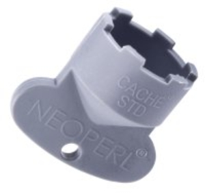 Bild von NEOPERL CACHÉ Serviceschlüssel, Kunststoff/grau, STD / M24x1, Art.Nr. : 09915246 (09 9152 46)