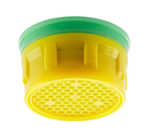 Bild von NEOPERL HONEYCOMB Clinic Innenteil, gelb, M22 / M24, Z = ~ 7.5 - 9 l/min., Art.Nr. : 01447390 (01 4473 90)
