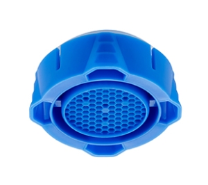 Bild von NEOPERL CLINIC Snap Honeycomb Strahlr., blau, M22 / M24, ~ 7.5 - 9 l/min., Art.Nr. : 01434195 (01 4341 95)