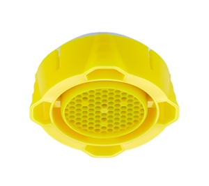 Bild von NEOPERL CLINIC Snap Honeycomb Strahlr., gelb, M22 / M24, ~ 7.5 - 9 l/min., Art.Nr. : 01432195 (01 4321 95)