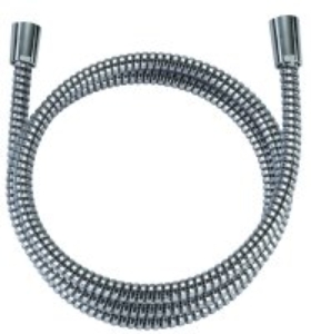 Bild von diaqua Wasser spar.Brauseschl. Spiral, schwarz/chrom, 1/2" / 175 cm, EK: A, ~ 5 l/min., Art.Nr. : 70505498 (70 5054 98)