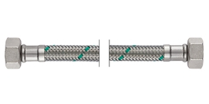 Bild von NEOFLEX Panzerschlauch DN10, IG x IG, 1/2" x 1/2", 80 cm, Art.Nr. : 66875080 (66 8750 80)