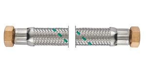 Bild von NEOFLEX Panzerschlauch DN20, IG x IG, 3/4" x 3/4", 70 cm, Art.Nr. : 66920070 (66 9200 70)