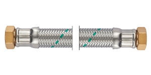 Bild von NEOFLEX Panzerschlauch DN25, IG x IG, 1" x 1", 30 cm, Art.Nr. : 66960030 (66 9600 30)