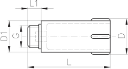 Picture of +GF+ Abpress-Einmauerzapfen PVC-U, Grösse: 1/2", Art.Nr.: 799150003