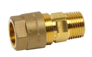 Picture of +GF+ INSTAFLEX Übergang Messing Mit Aussengewinde, d mm: 16, Art.Nr.: 760857032