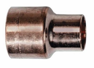 Picture of +GF+ Serie 7000 Lötfittings Muffe reduziert Kupfer, d-d mm: 35‑22, Art.Nr.: 767240034