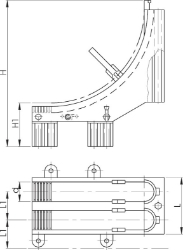 Picture of +GF+ Rohrstütze Kunststoff Doppelt, d mm: 16/20, Art.Nr.: 760853399