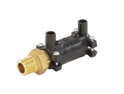 Picture of +GF+ ELGEF Plus Übergangsmuffe PE/Messing d20-63mm / SDR11 / Aussengewinde R, d mm: 20, Art.Nr.: 720920756