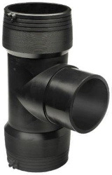 Picture of +GF+ ELGEF Plus T-Stück 90° PE100 d200-250mm / SDR11, d mm: 200*, Art.Nr.: 753201819