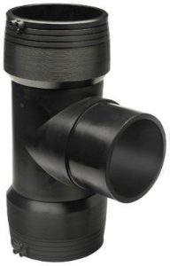 Picture of +GF+ ELGEF Plus T-Stück 90° PE100 d200-250mm / SDR11, d mm: 250*, Art.Nr.: 753201821