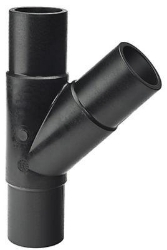 Picture of +GF+ ELGEF Plus T 45° egal PE100 d90-110mm / SDR17 / langschenklige Version, d mm: 90, Art.Nr.: 753251063