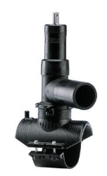 Picture of +GF+ ELGEF Plus Druckanbohrventil PE100 d63-250mm / SDR11 / Mit 360° drehbarem Abgang, d mm: 63, Art.Nr.: 193155237