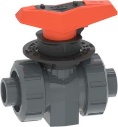 Picture of +GF+ Kugelhahn Typ 523 Pro PVC-U Mit Gewindemuffen Rp, Rp ″: 3/8, Art.Nr.: 161523431