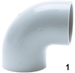 Picture of +GF+ PROGEF Standard Bogen 90° SDR11/PN10, Grösse: 32, Art.Nr.: 727018608