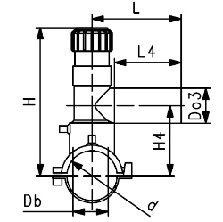 Picture of +GF+ ELGEF Plus Anbohrschelle PE100 d63-400mm / SDR11 / Mit 360° drehbarem Abgang, d mm: 125, Art.Nr.: 193131477
