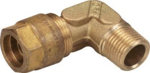 Picture of +GF+ INSTAFLEX Übergangswinkel 90° Messing Mit Aussengewinde, d mm: 20, Art.Nr.: 760857052