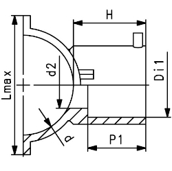 Picture of +GF+ ELGEF Plus Anschlusssattel PE100 d110-250mm / SDR11 / Abgang d90-125 mm, d mm: 110, Art.Nr.: 193135009