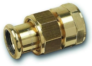 Picture of +GF+ PRESS-FIT Wasser Verschraubung Siliziumbronze, d mm: 22, Art.Nr.: 767633109