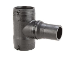 Picture of +GF+ ELGEF Plus T-Stück 90° reduziert PE100 d90-250mm / SDR11, d mm: 160, Art.Nr.: 753211027