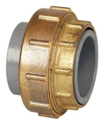 Picture of +GF+ INSTAFLEX Verschraubung PB/Messing Muffe-Muffe, d mm: 32, Art.Nr.: 761066694
