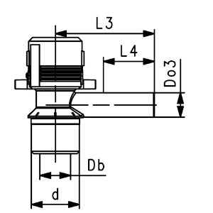 Picture of +GF+ ELGEF Plus Anbohr-T PE100 d63mm / SDR11 / Mit Elektroschweiss-Kappe, d mm: 63, Art.Nr.: 193280300