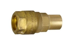 Picture of +GF+ INSTAFLEX Übergang Messing Mit Lötmuffe, d mm: 16, Art.Nr.: 760853114