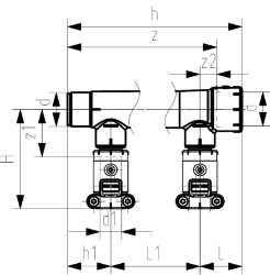 Picture of +GF+ INSTAFLEX Verteiler PB, d mm: 25, Art.Nr.: 761066251