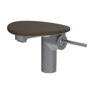 Bild von LAUFEN - ADA - Waschtischmischer, Ablage ohne Loch, Ausladung 110 mm, Festauslauf, ohne Ablaufventil, Art.Nr. :HF506702504060