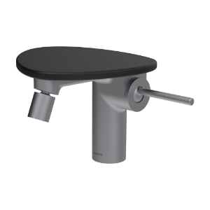 Picture of LAUFEN - ADA - Bidetmischer, Ablage ohne Loch, Ausladung 110 mm, Festauslauf, mit Ablaufventil Clic-Clac, Art.Nr. :HF506710503060