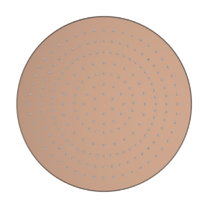 Bild von LAUFEN - SANITARY ACCESSORIES - Runde Kopfbrause, Ø 300 mm, PVD Rosegold gebürstet, Art.Nr. :H3679811682321