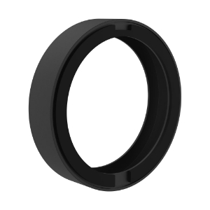 Bild von LAUFEN - SANITARY ACCESSORIES - Verlängerungsring zu runde Rosette PVD Titanschwarz, Art.Nr. :HF564002428000