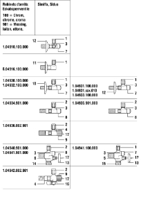 Bild von LAUFEN - SIDUO OBERTEIL G3/8 HANDRAD F901, Art.Nr. :WI107113001901