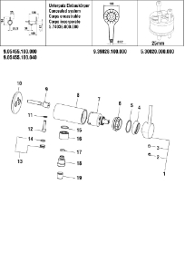 Bild von LAUFEN - TWIN KÖRPER DUSCHE 1-POINT, Art.Nr. :WI452532100