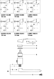 Bild von LAUFEN - AUSLAUF 125MM ZU CITYPRO CHRO, Art.Nr. :WI534065100000