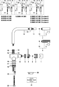 Bild von LAUFEN - ROHRBOGEN KOMPLETT 225MM KÜCHE F448, Art.Nr. :WI534092448000