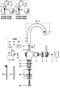 Bild von LAUFEN - AUSLAUF RUND 170MM ZU TWIN CHRO, Art.Nr. :WI534098100000