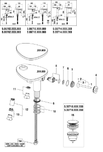 Bild von LAUFEN - BIDET KUGELGELENK CACHÉ M24X1 F428, Art.Nr. :WI559091428000