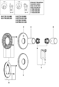 Bild von LAUFEN - DEKORRING SIMIBOX TWIN F462, Art.Nr. :WI562019462