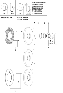 Bild von LAUFEN - DEKORROHR SIMIBOX d48 F428, Art.Nr. :WI562046428