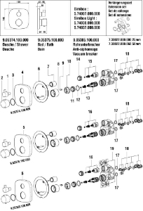 Bild von LAUFEN - ROSETTECITYTHERM LAUFEN THER 2G DUSCHE CHRO, Art.Nr. :WI569062100600