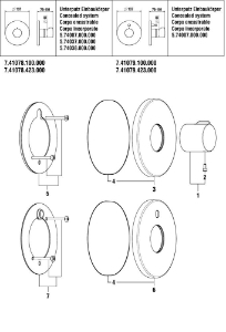 Bild von LAUFEN - ABDICHTUNGSPLATTE S-BOX RU CLINIC INOX, Art.Nr. :WI569076941000