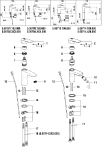 Bild von LAUFEN - HEBEL LAURIN LAUFEN 35MM ECO+ F428, Art.Nr. :WI570164428600