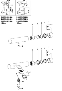Bild von LAUFEN - HEBEL UMG MEDA d48 LAUFEN F428, Art.Nr. :WI570224428660