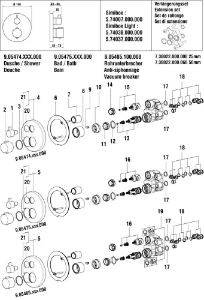 Bild von LAUFEN - TEMP GRIFF ASS S-BOX-TH-2G F423, Art.Nr. :WI571028423000