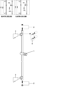 Bild von LAUFEN - GLEITER ZU TWINGLISS STANGE LAUFEN F426, Art.Nr. :WI573515426000
