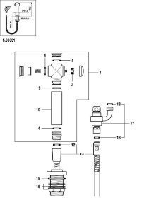Bild von LAUFEN - UMSTELLER MONTIERT, Art.Nr. :WI576500000000