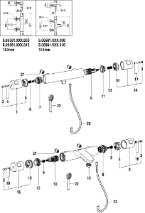 Bild von LAUFEN - DIMMER 2 WEG ZU BADEMISCHER, Art.Nr. :WI576549000000