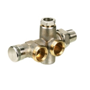 Bild von Danfoss - Steigrohrventil, RA-KW, Wandanschluss, Art.Nr. :013G3369