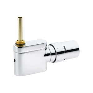 Bild von Danfoss - VHX/RAX-Sets (X-tra Collection), VHX-MONO, RAX, Durchgang, einzelner Anschluss, Chrom, Art.Nr. :013G4282